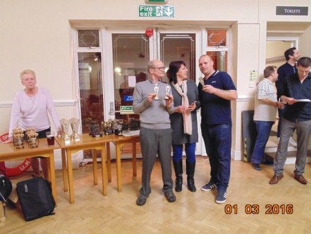 4's Runners Up:- "Stumble Inn "A"
